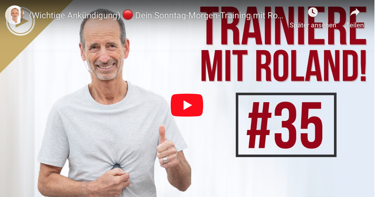 Trainiere mit Roland